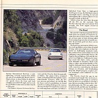 1988 Z51 vs. Porsche 911 Club Sport; Car and Driver, September 1988 by Administrator