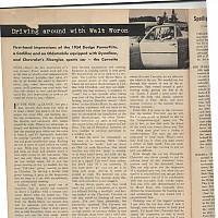 Corvette Review; Motor Trend, November 1953 by Administrator