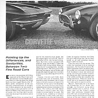 1964 Corvette vs. AC Cobra PART 2; Car Life August 1964 by Administrator