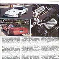 Callaway Twin-Turbo Corvette - Car and Driver 1987 by david