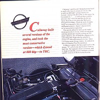 side 3, Callaway Sledgehammer; Road and Track Special, 1988 by david